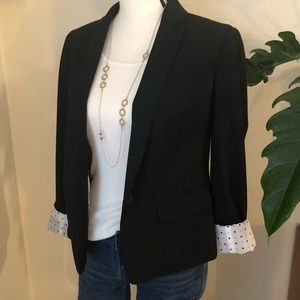 Ann Taylor blazer black